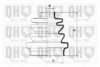 QUINTON HAZELL QJB1035 Bellow Set, drive shaft